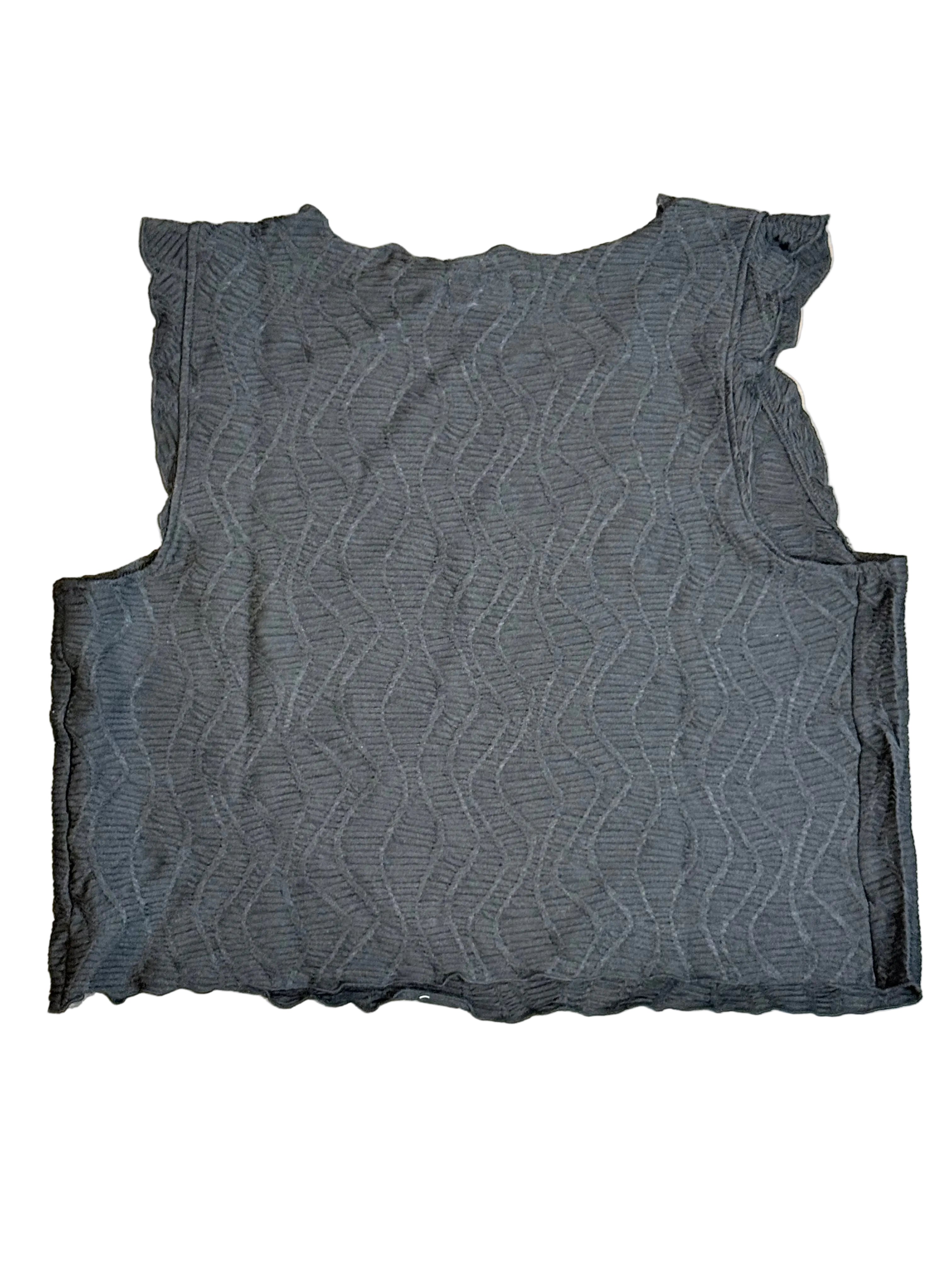 Future Collective Black Textured Ruffle Sleeve Top – Women’s Sleeveless Blouse | Target