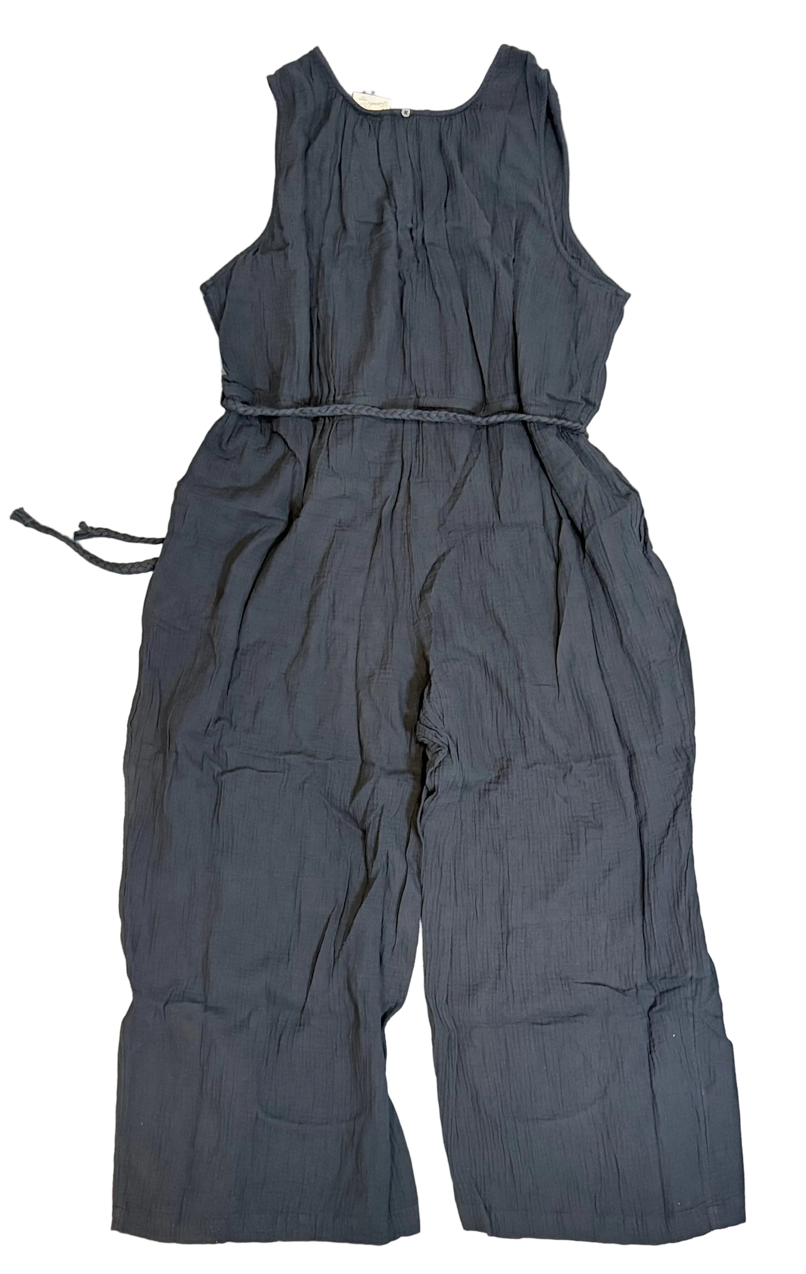 Universal Thread Black Wide-Leg Jumpsuit – Women’s Sleeveless Belted Jumpsuit | Target