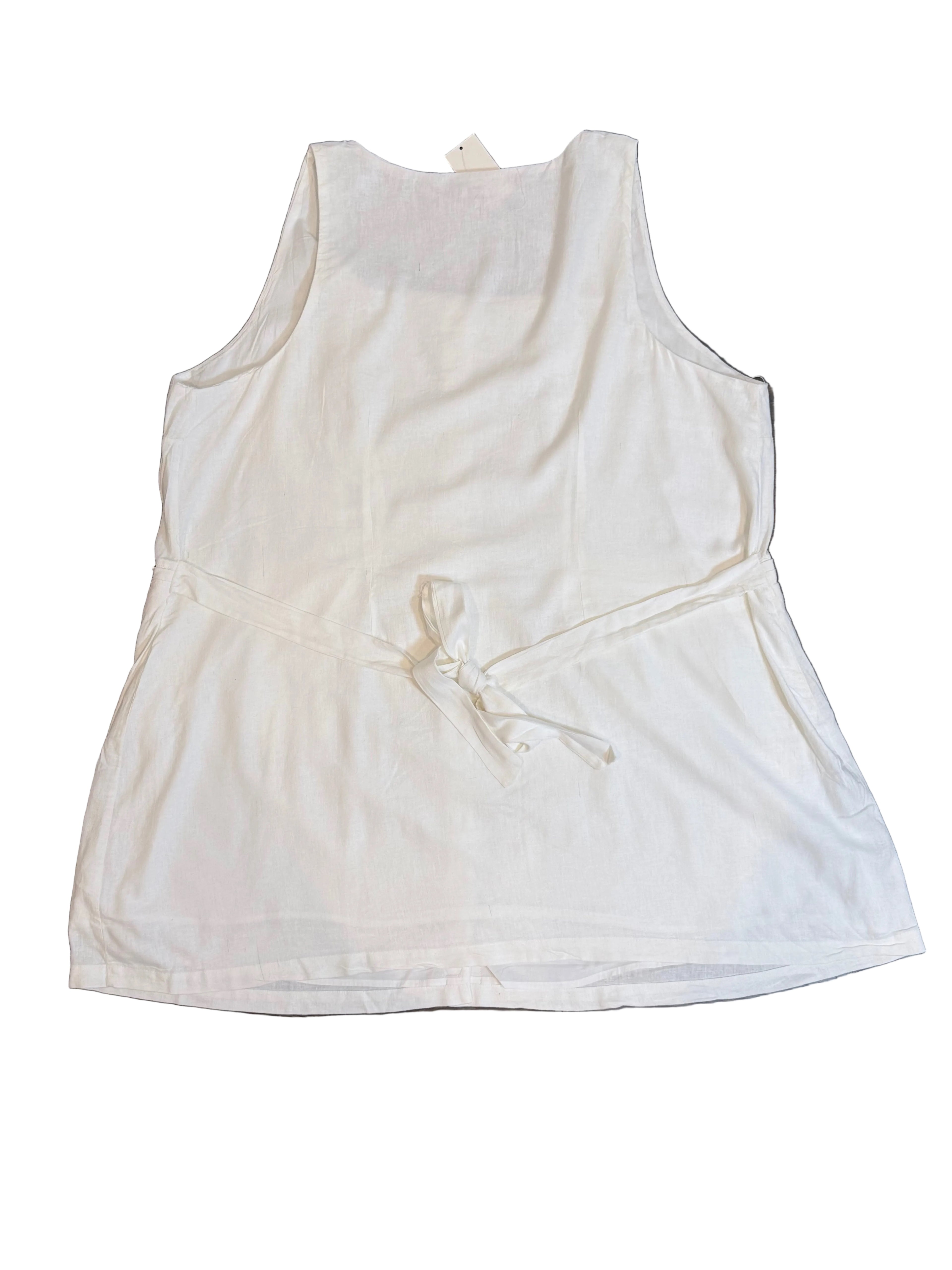 A New Day White Button Front Sleeveless Mini Dress – Women’s Square Neck Dress | Target